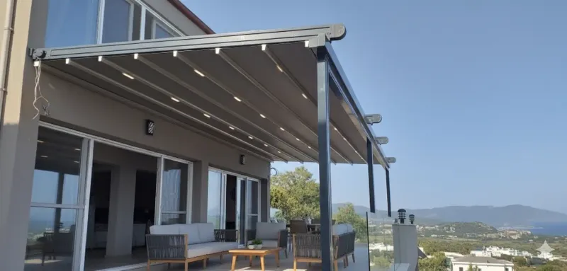 Işıklı Pergola Sistemi
