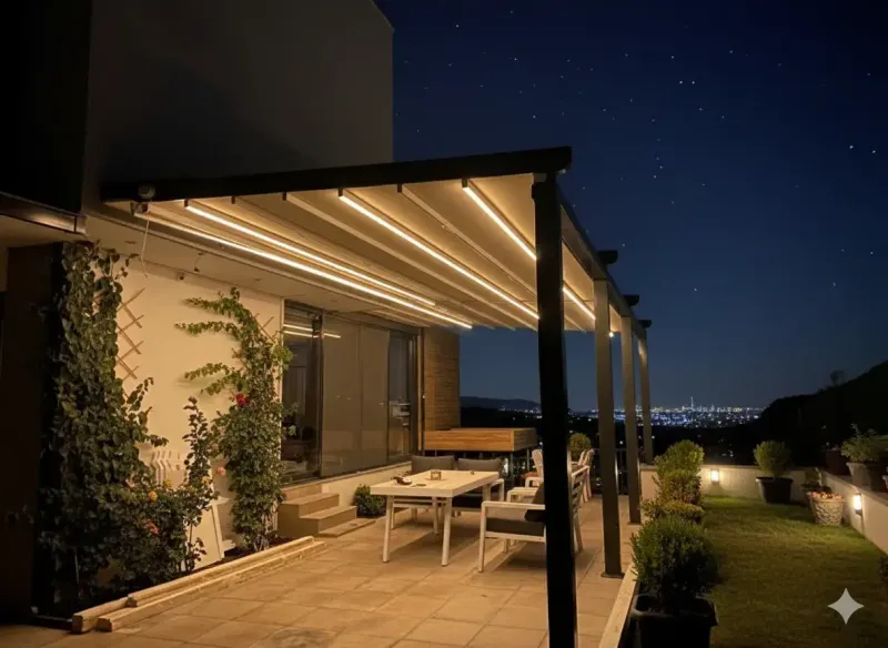 Kış Bahçesi Pergola Sistemi